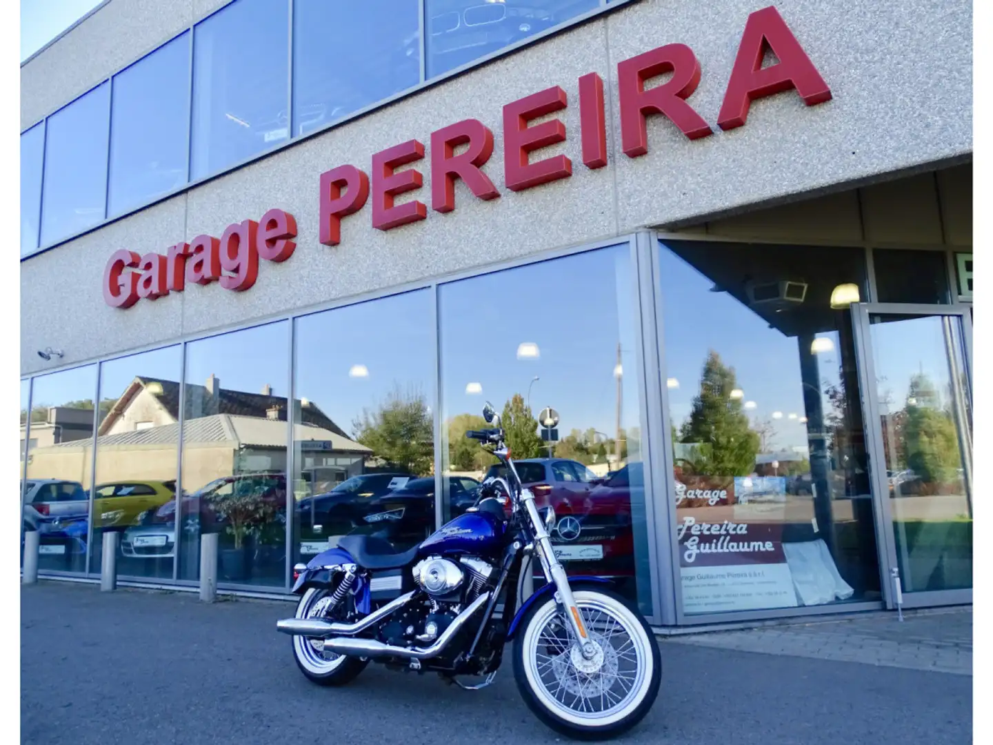 Harley-Davidson Dyna Street Bob 1450 SUPER PREIS SUPER PRICE Kék - 1