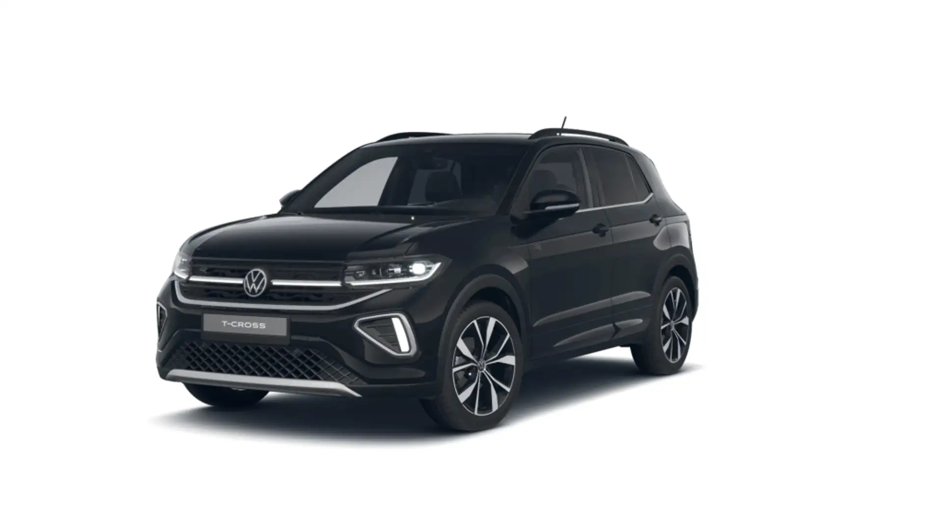 Volkswagen T-Cross 1.5 TSI R-Line Aut. 110kW Noir - 1
