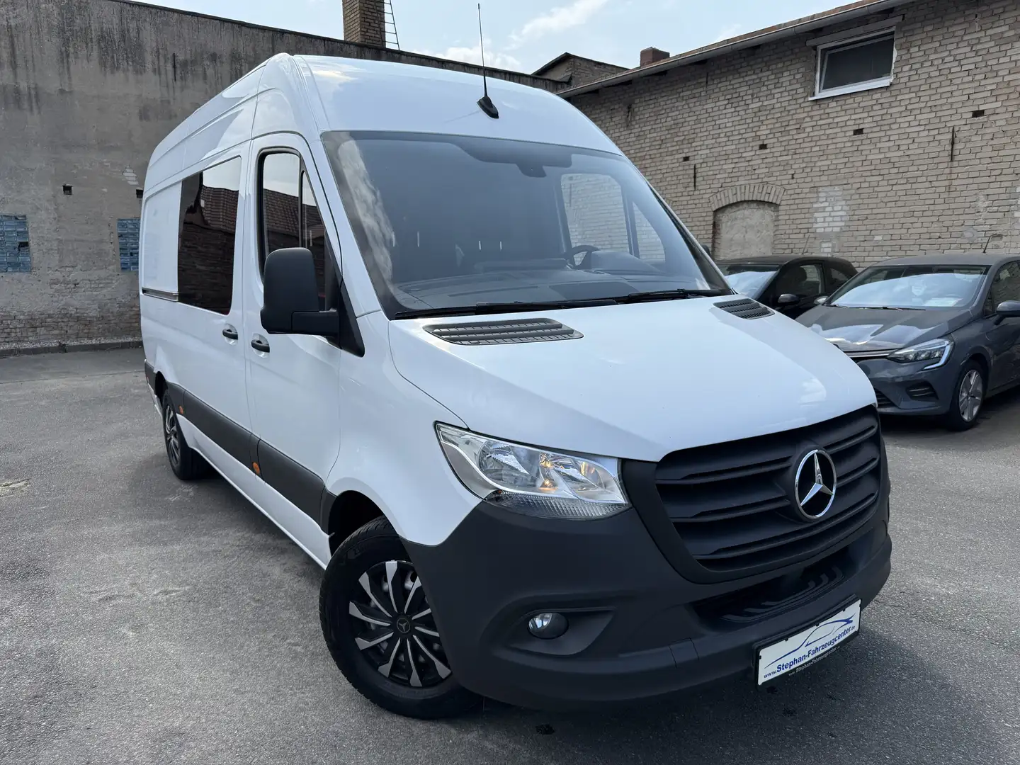 Mercedes-Benz Sprinter 316 CDI RWD L2 MIXTO 6Sitzer/Laderaum- Klima/AHK/ Weiß - 1