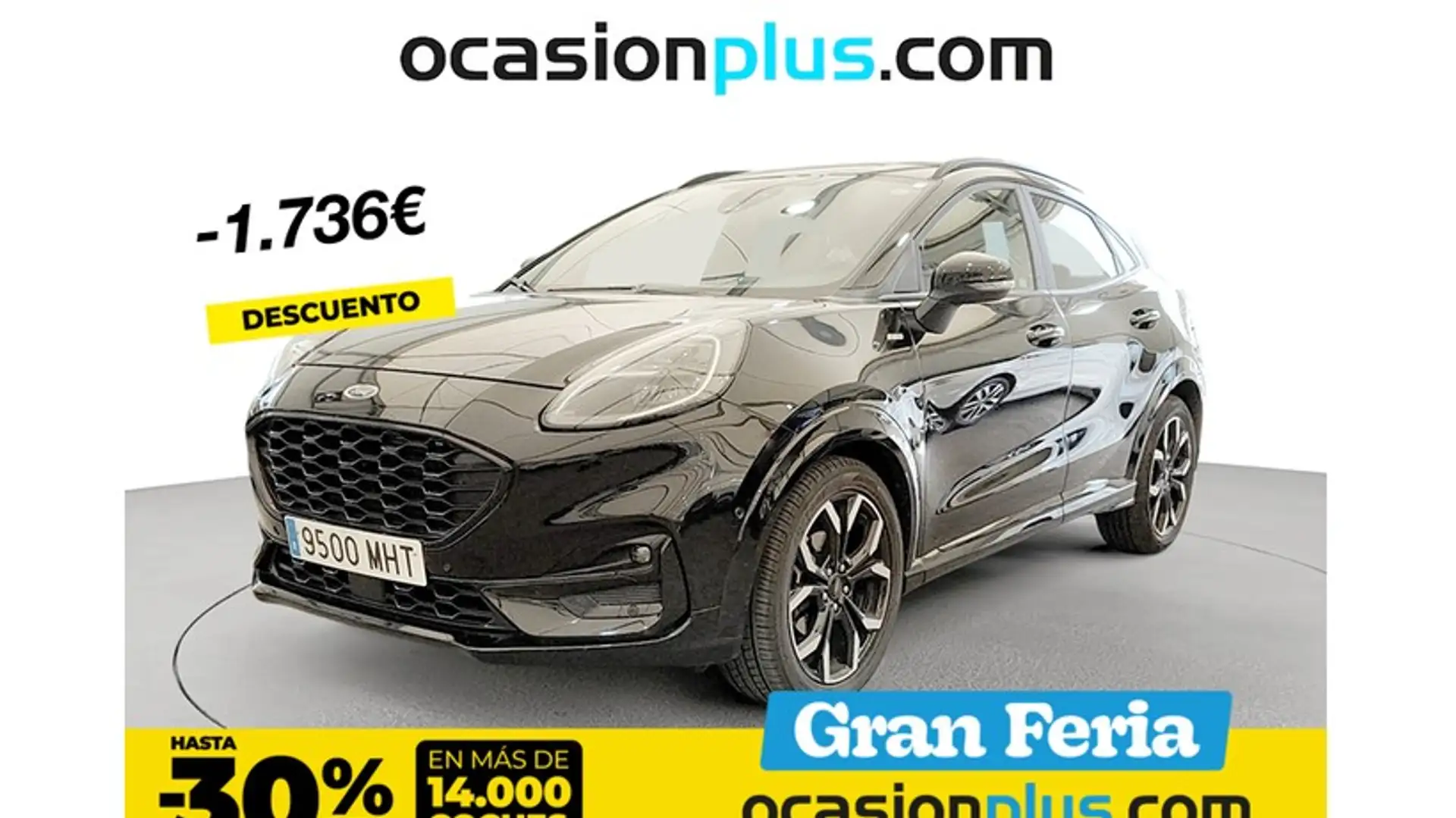 Ford Puma 1.0 EcoBoost MHEV ST-Line X 155 Negro - 1