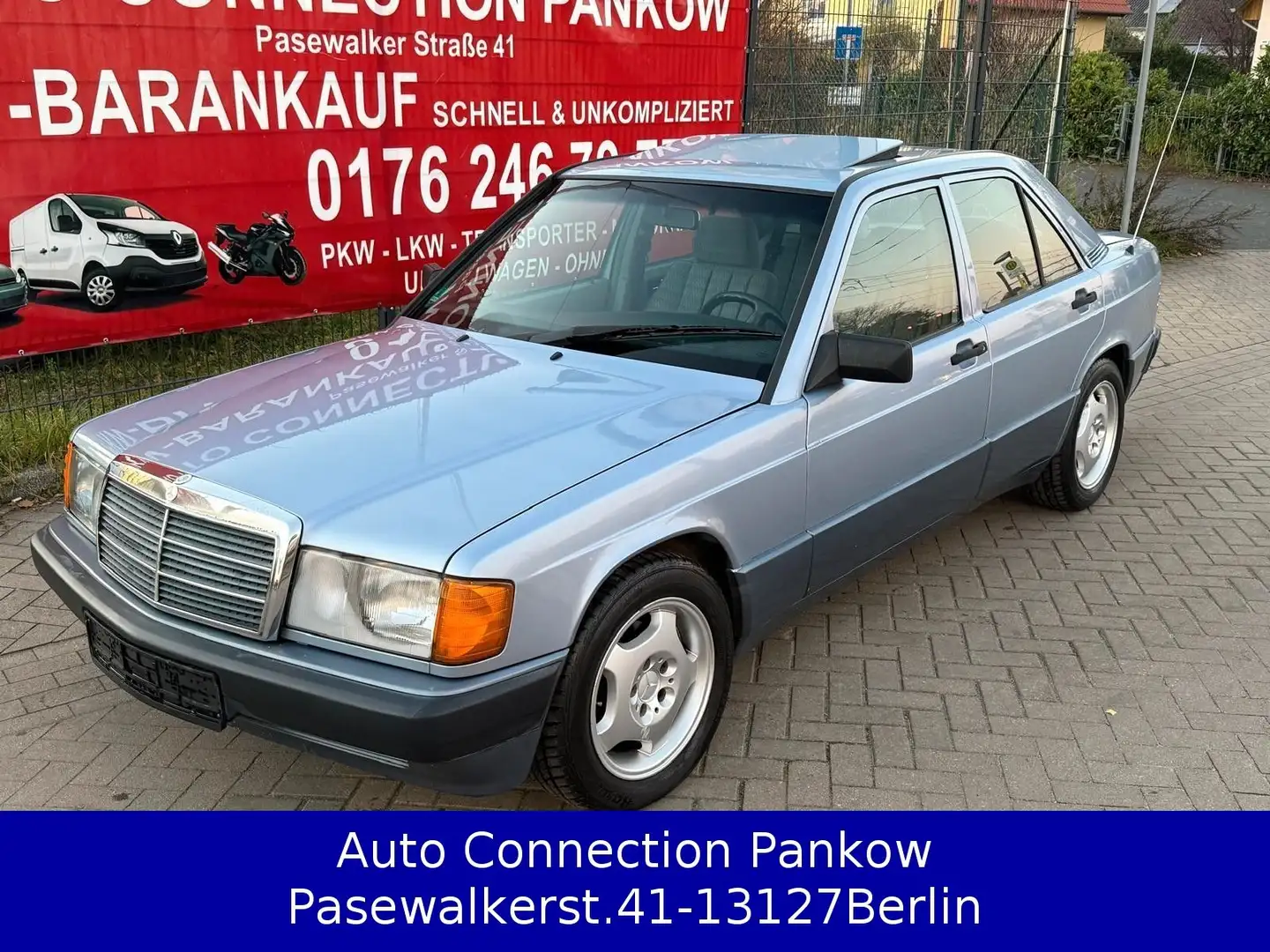 Mercedes-Benz 190 Mercedes Benz 190*OLDTIMER*H-KZ*AUTOM.*TÜV NEU* Silber - 2