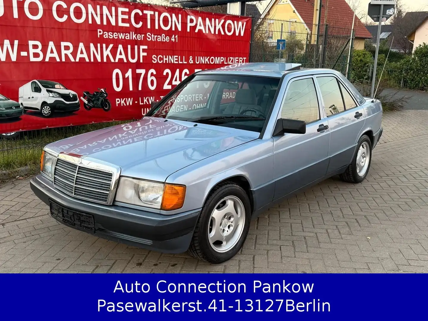 Mercedes-Benz 190 Mercedes Benz 190*OLDTIMER*H-KZ*AUTOM.*TÜV NEU* Silber - 1