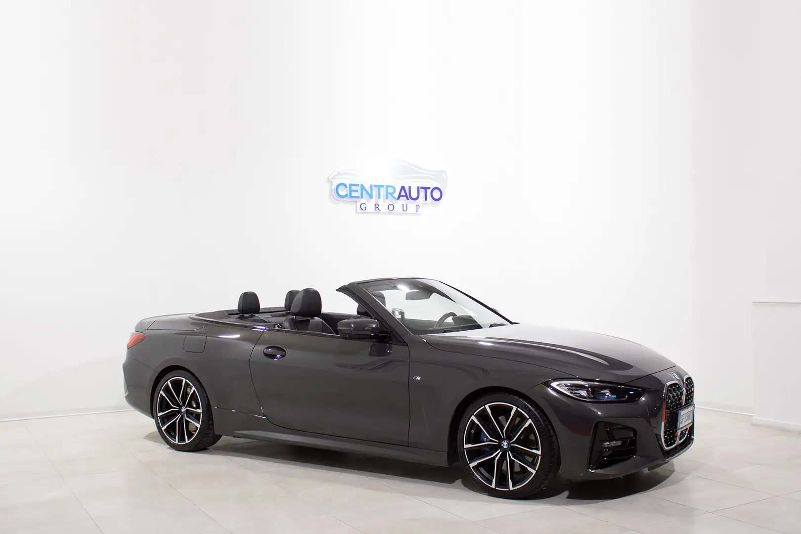 BMW 420 d Cabrio MHEV 48V Msport *PELLE, AMBIENT LIGHT* Grigio - 2