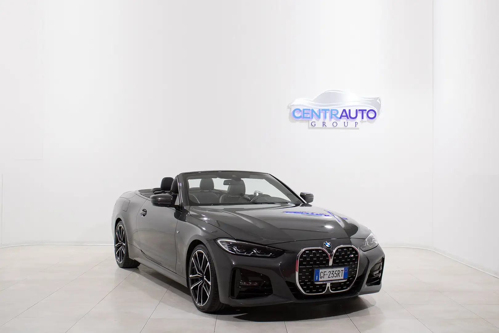 BMW 420 d Cabrio MHEV 48V Msport *PELLE, AMBIENT LIGHT* Grigio - 1