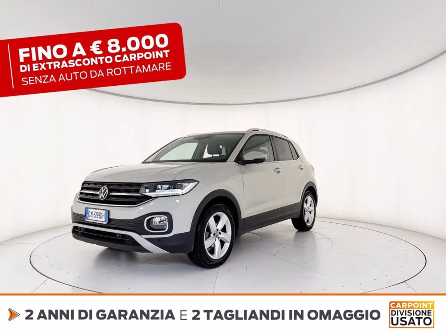 Volkswagen T-Cross 1.0 tsi advanced 110cv dsg Bianco - 1