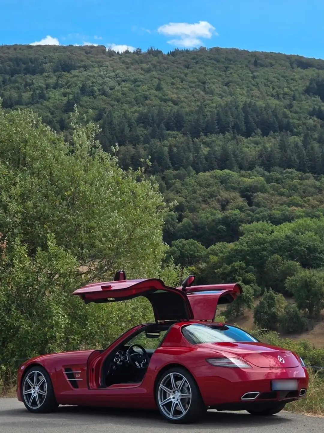 벤츠 SLS AMG 2011 버건디 사진 4