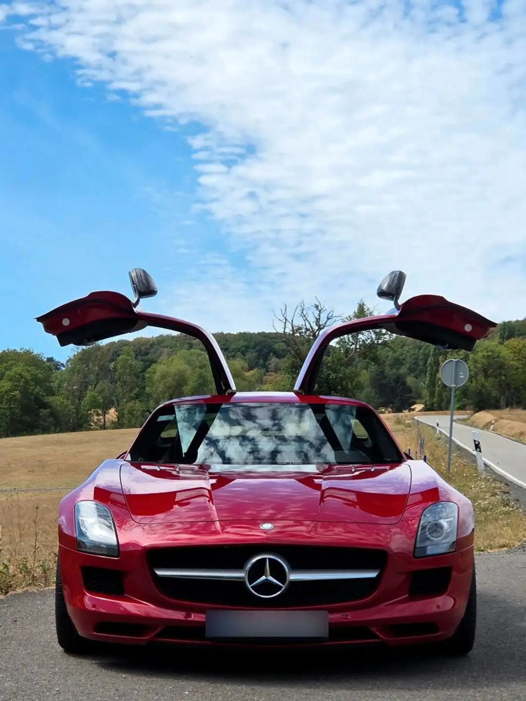 벤츠 SLS AMG 2011 버건디 사진 3