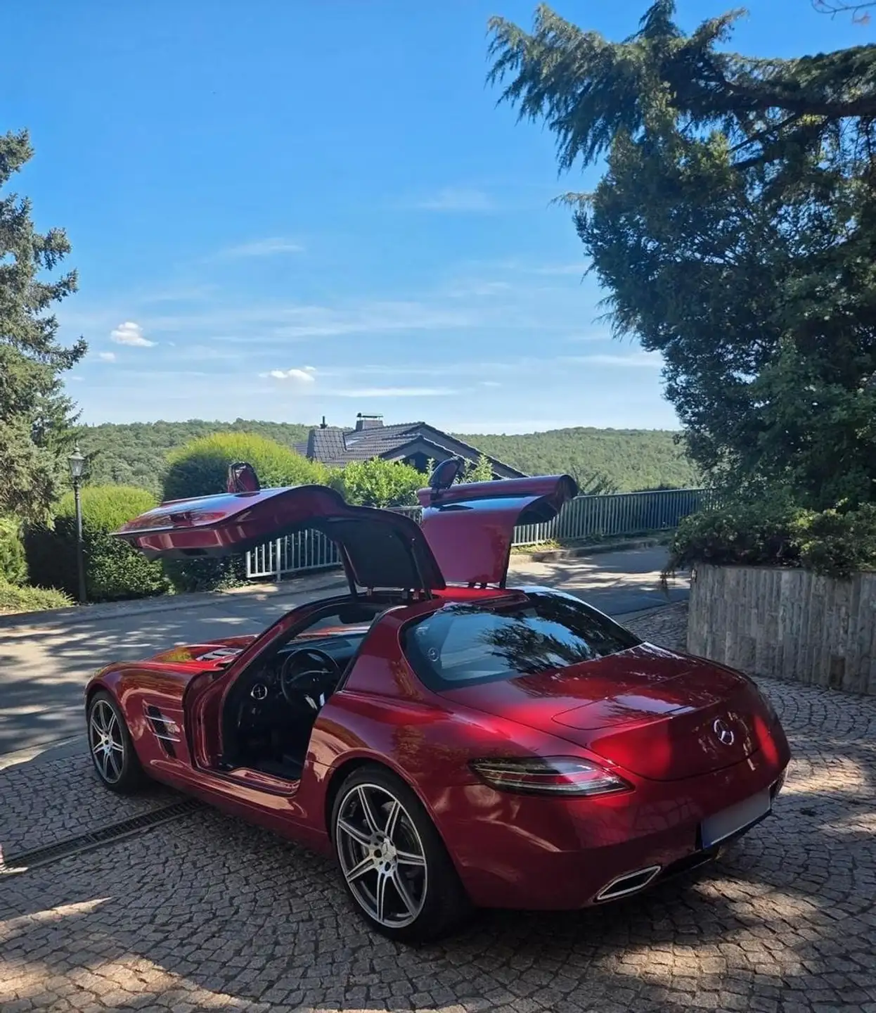 벤츠 SLS AMG 2011 버건디 사진 6