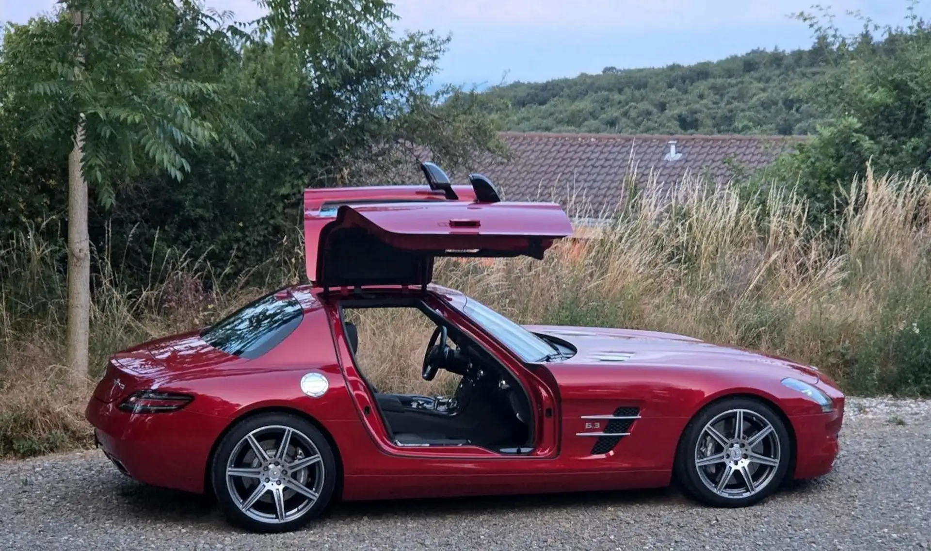벤츠 SLS AMG 2011 버건디 사진 7