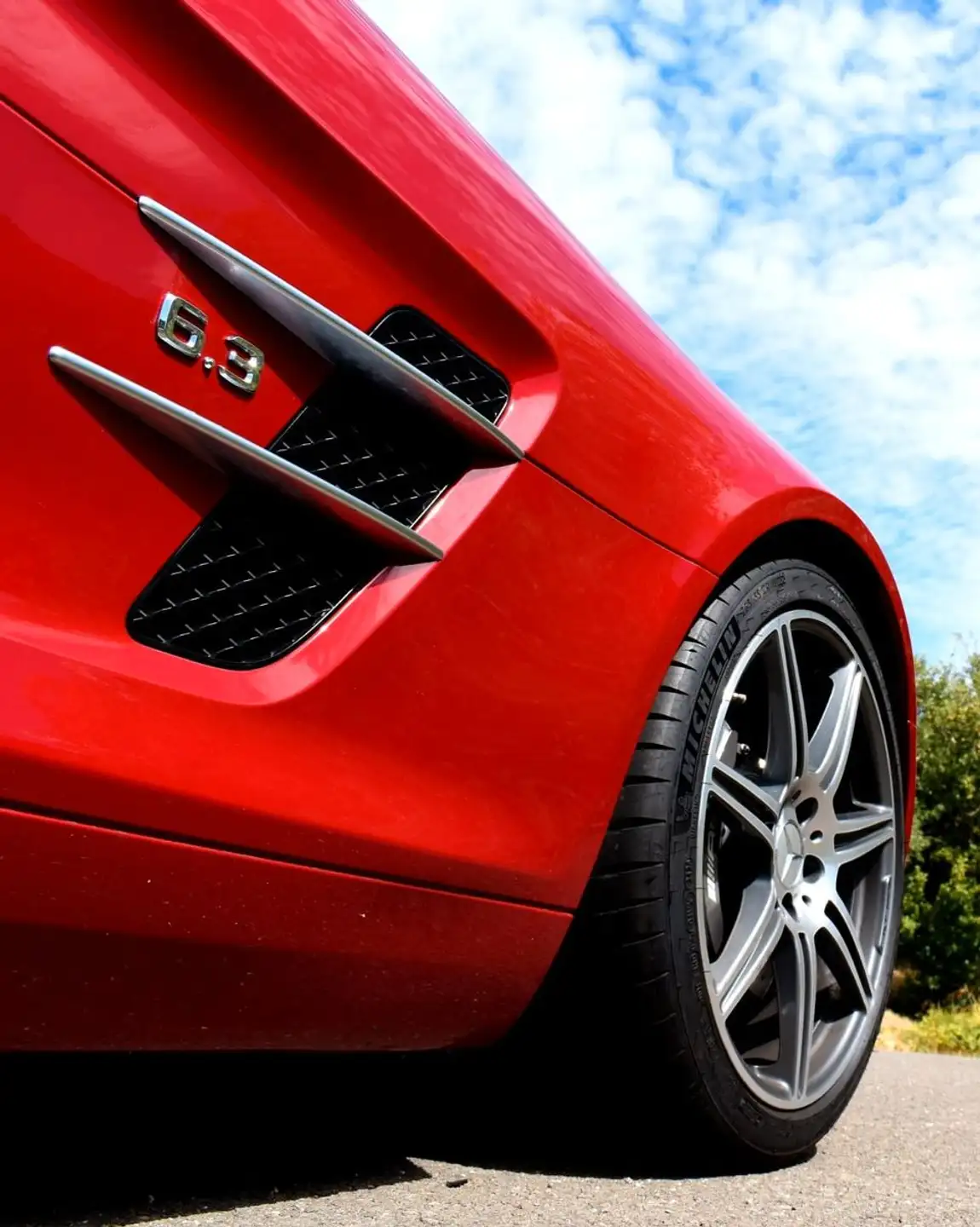 벤츠 SLS AMG 2011 버건디 사진 8
