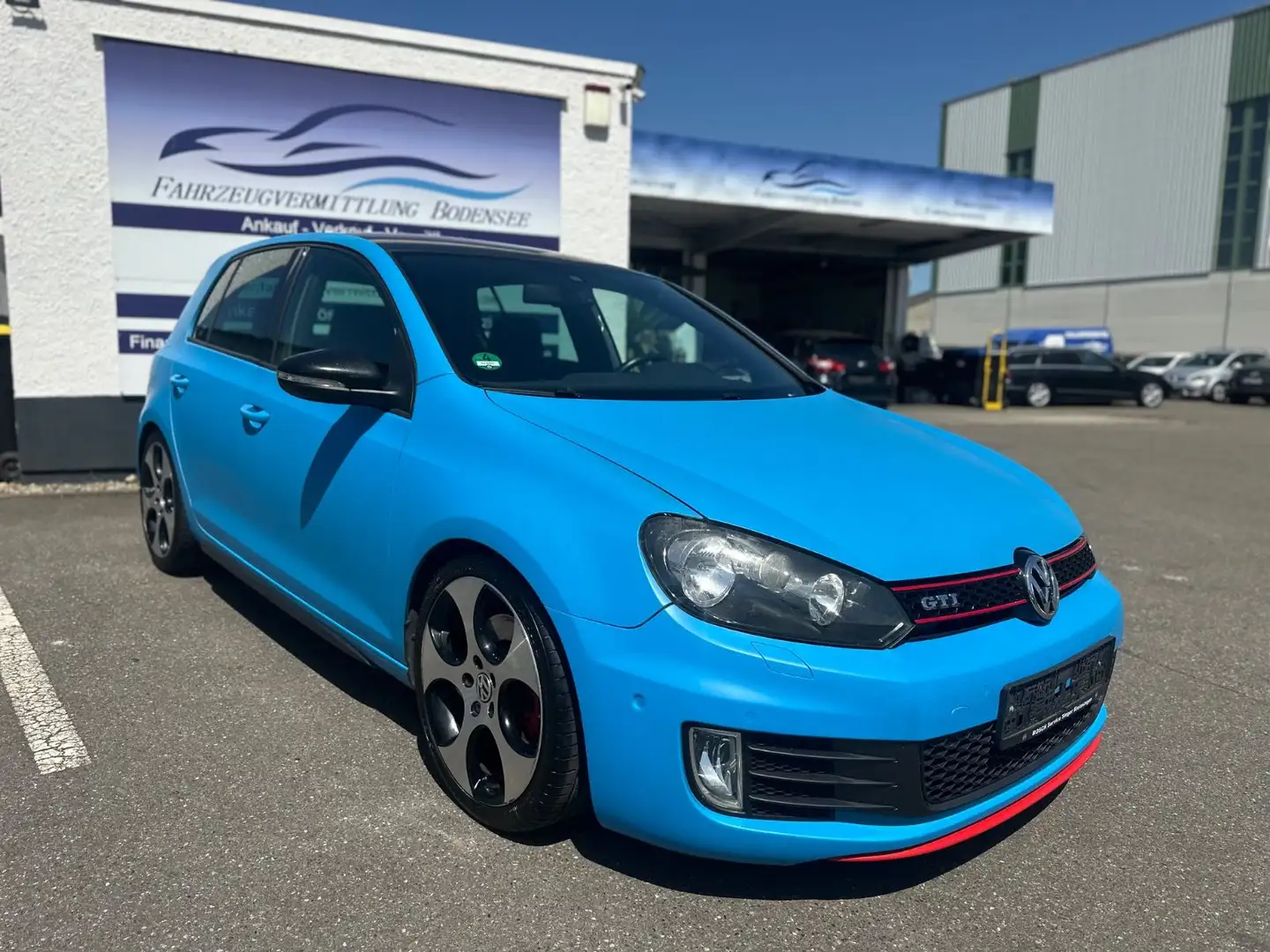 Volkswagen Golf VI GTI Foliert 6 Gang Silber - 1