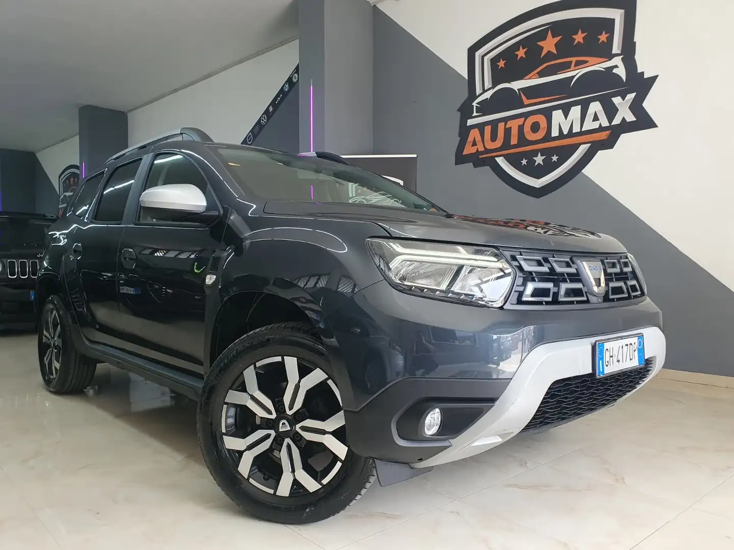 Dacia Duster 2021 1.0 tce Prestige up DaciaPlus Gpl 4x2 100cv Grau - 1