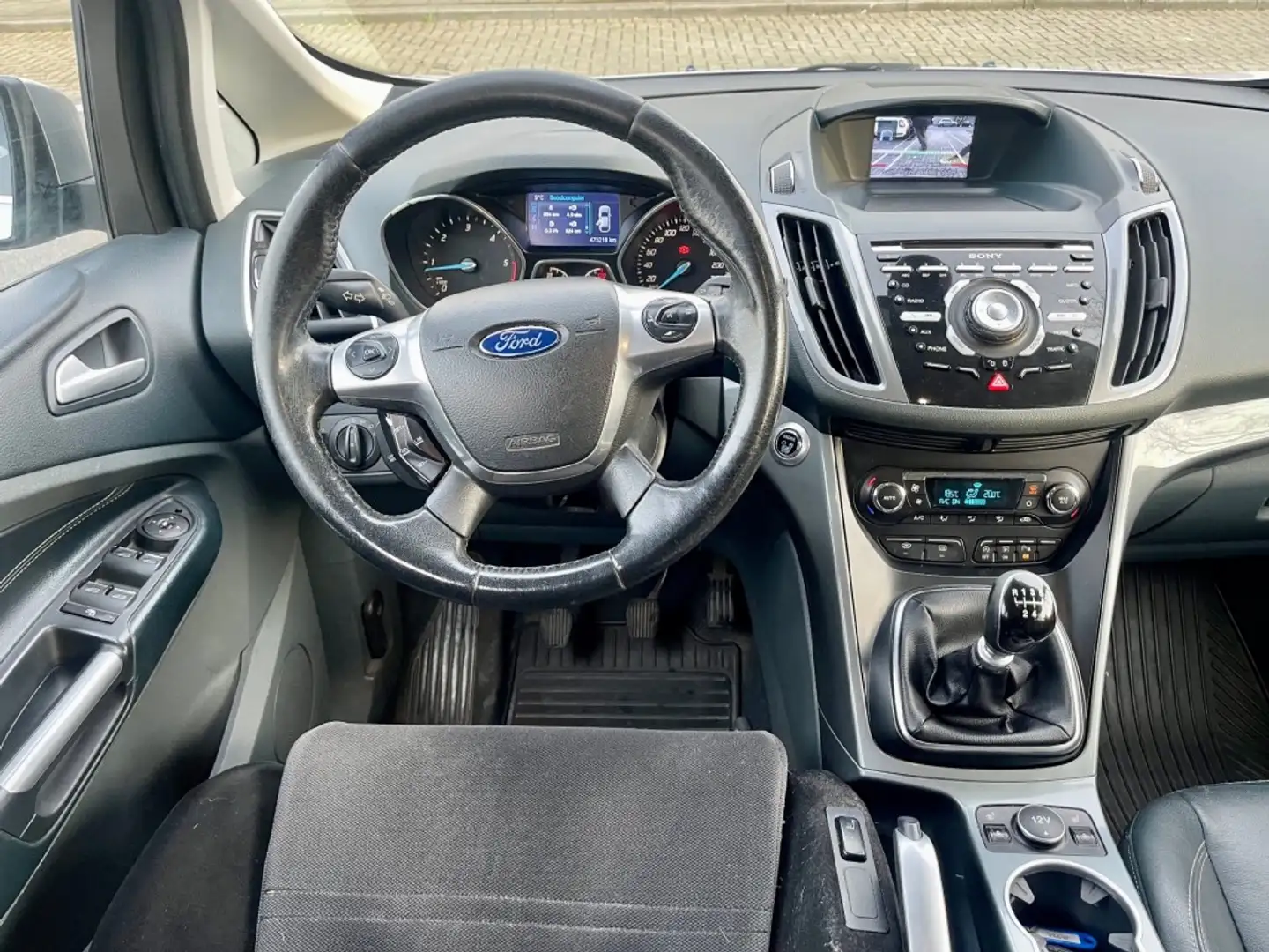 Ford C-Max 1.6 TDCi Lease Titanium NAVI CAMERA 1STE EIG. INCL Grijs - 2
