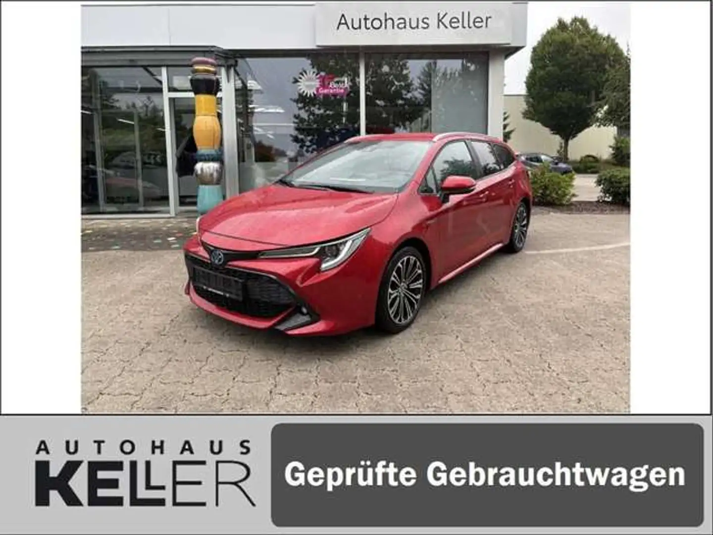 Toyota Corolla 2.0 Hybrid Touring Sports Team Deutschland Rot - 1