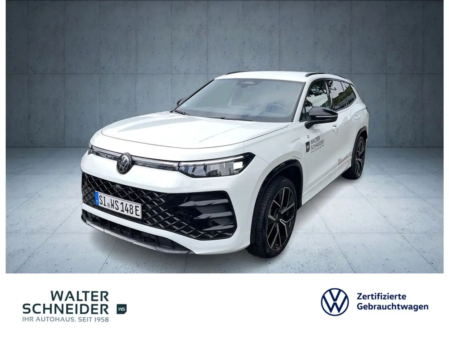 Volkswagen Tayron R-Line 1.5 eHybrid DSG AHK IQ.LIGHT DCC Weiß - 1