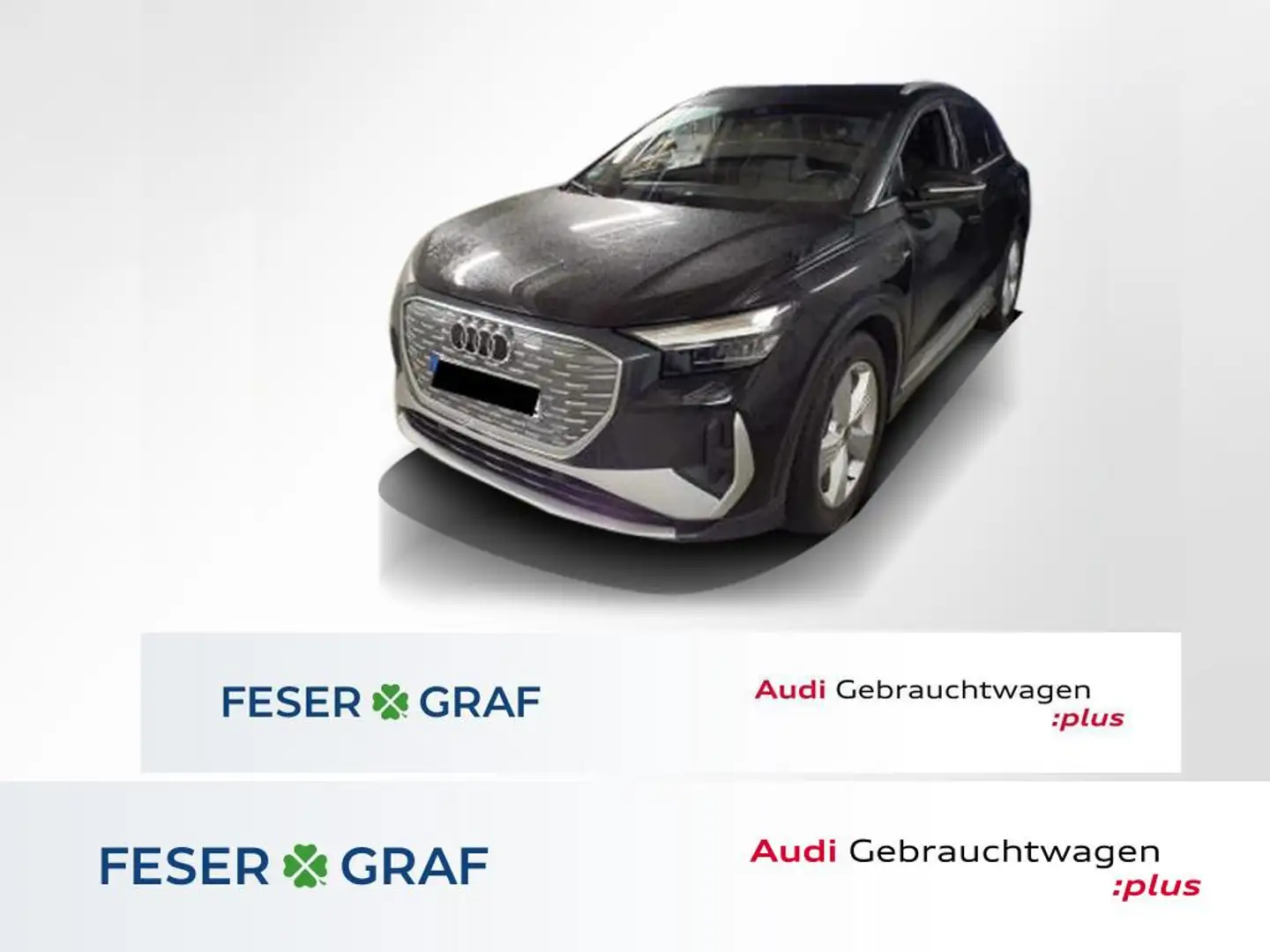 Audi Q4 e-tron 40 e-tron S Line Int Navi,Leder,Kamera,LED Schwarz - 1
