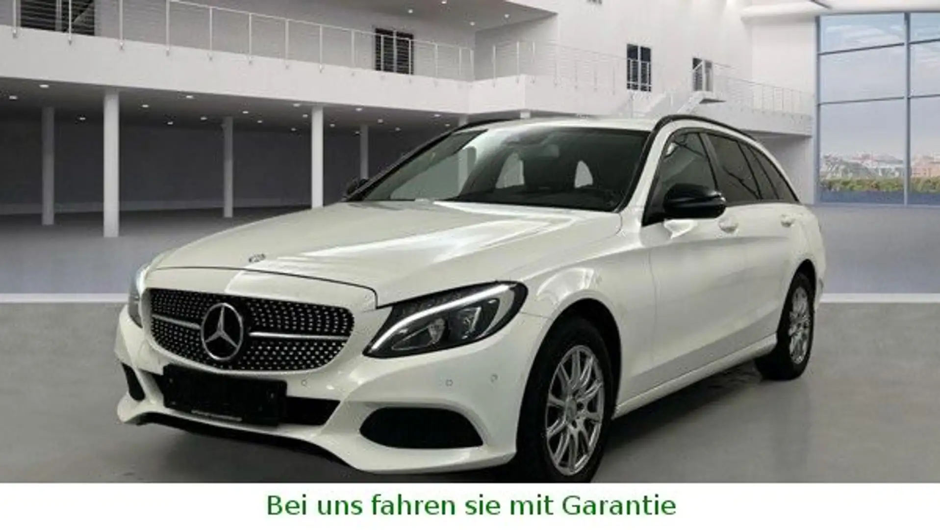 Mercedes-Benz C 200 T-Modell d G-Tronic Plus/AHK/1.Hand/TÜV N Blanc - 1