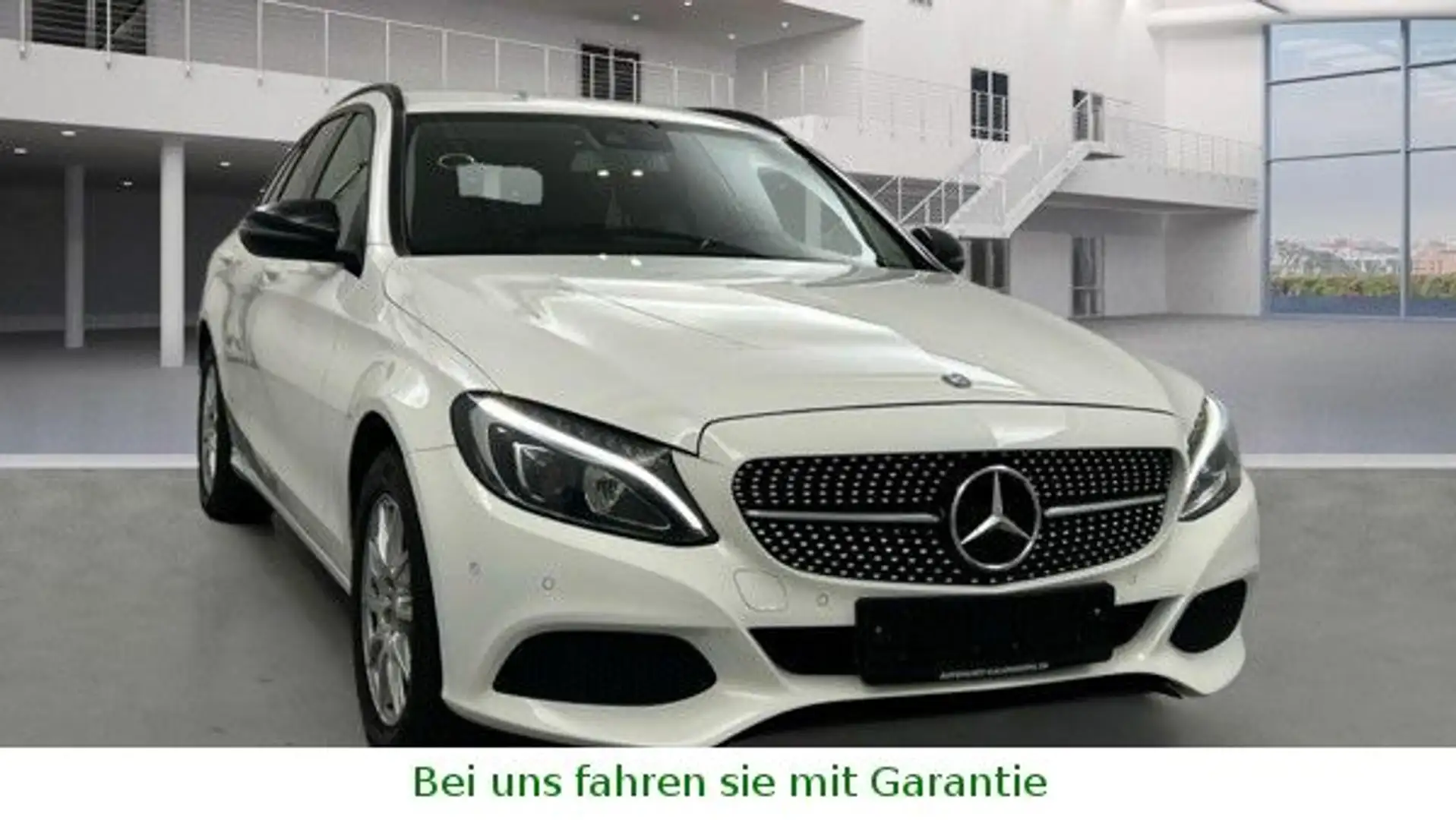 Mercedes-Benz C 200 T-Modell d G-Tronic Plus/AHK/1.Hand/TÜV N Blanc - 2