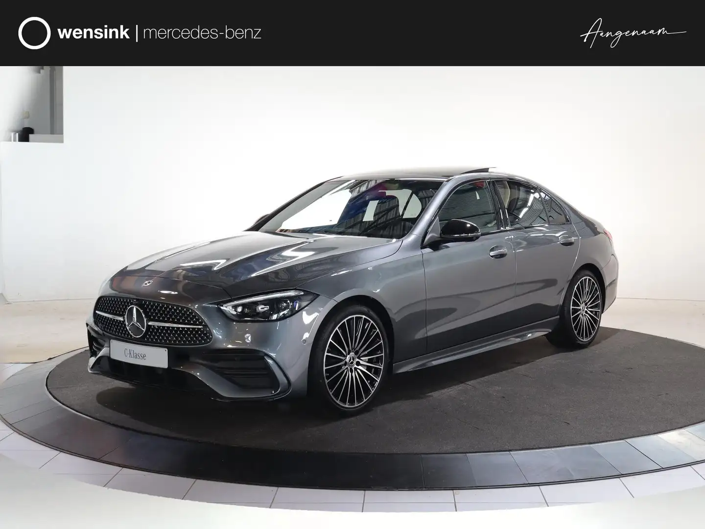 Mercedes-Benz C 180 Business Solution AMG | Night | Panoramadak | Trek Gris - 1
