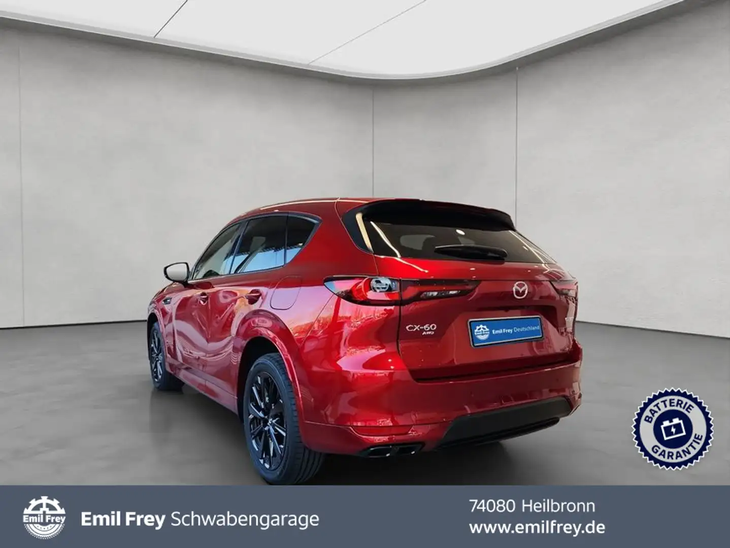 Mazda CX-60 AWD PHEV Aut. HOMURA PLUS Rot - 1