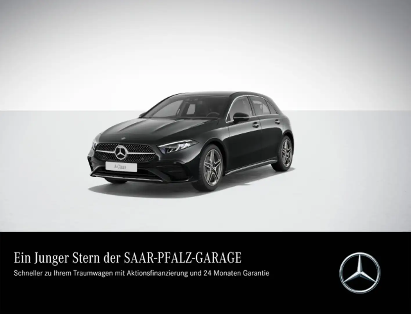 Mercedes-Benz A 180 A 180 AMG*DISTR+*AMB*SOUND*AMBIENTE*R-KAM*PTS* LED Schwarz - 1