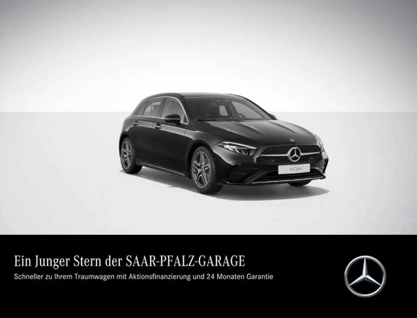 Mercedes-Benz A 180 A 180 AMG*DISTR+*AMB*SOUND*AMBIENTE*R-KAM*PTS* LED Schwarz - 2