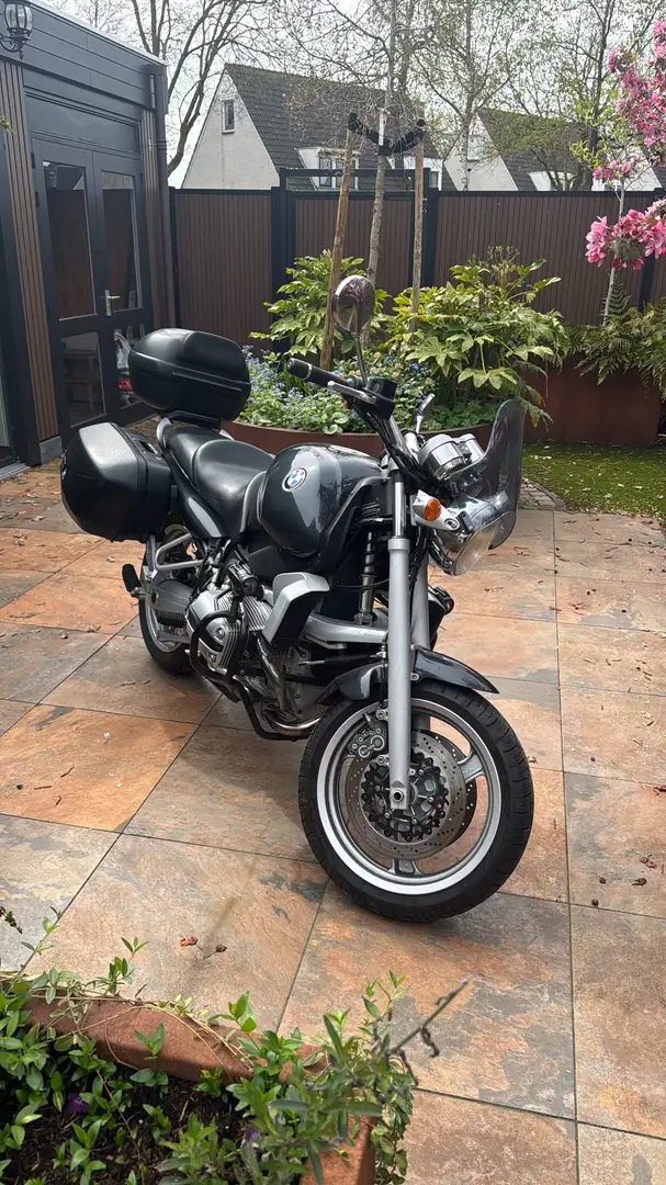 BMW R 1100 R Klassieke Naked Roadster Azul - 1