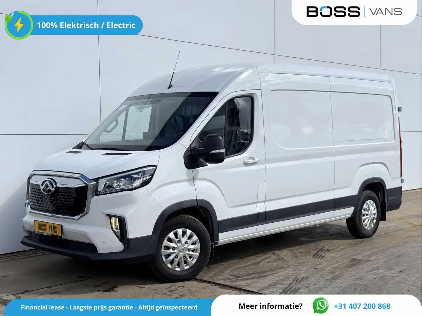 Maxus eDeliver 9 72kWh ALL-IN PRIJS 72kWh 280km WLTP L3H2 204PK Sne Blanco - 1