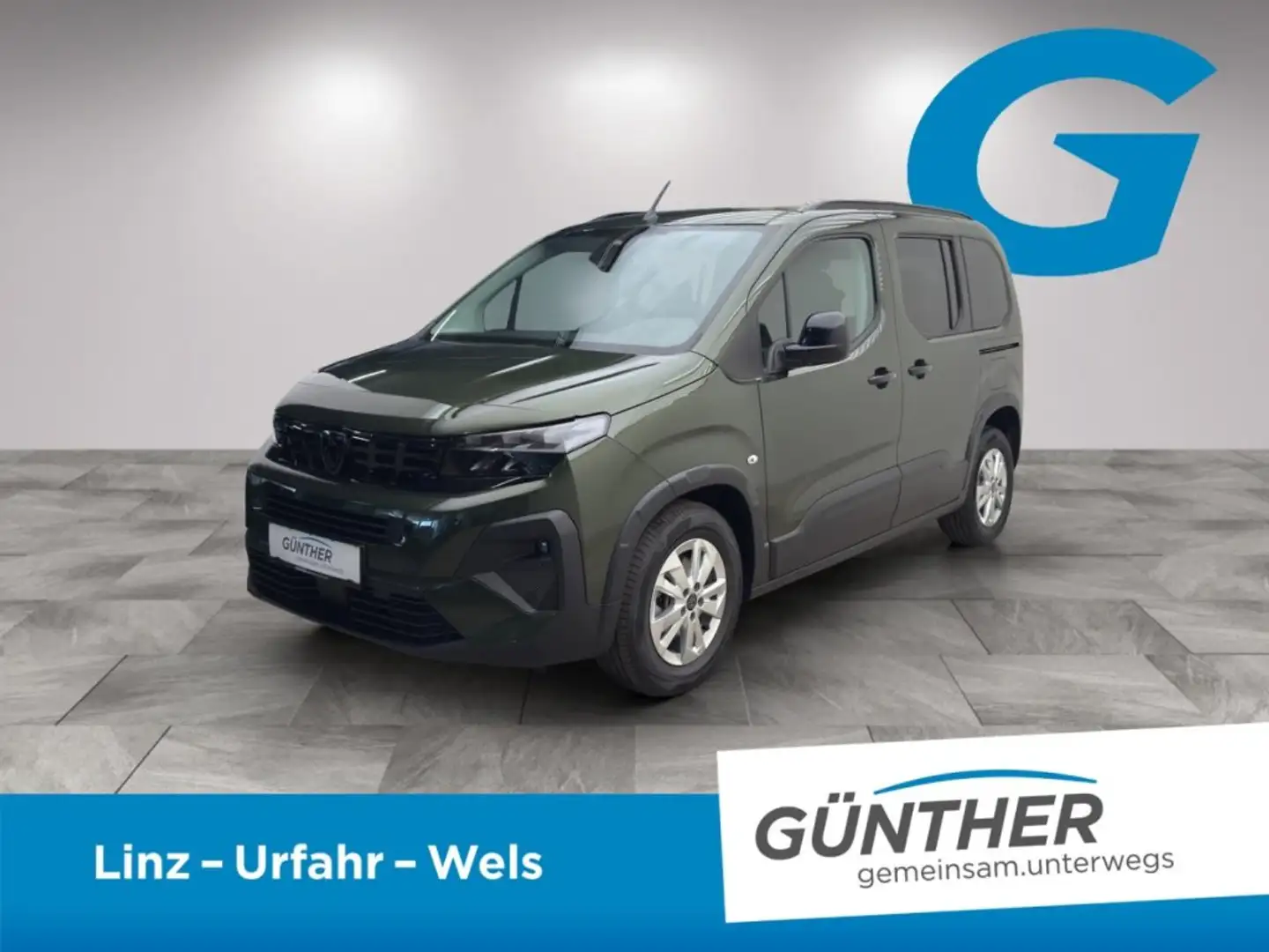 Peugeot Rifter Van Standard ALLURE BlueHDi 130 EAT8 Grün - 1