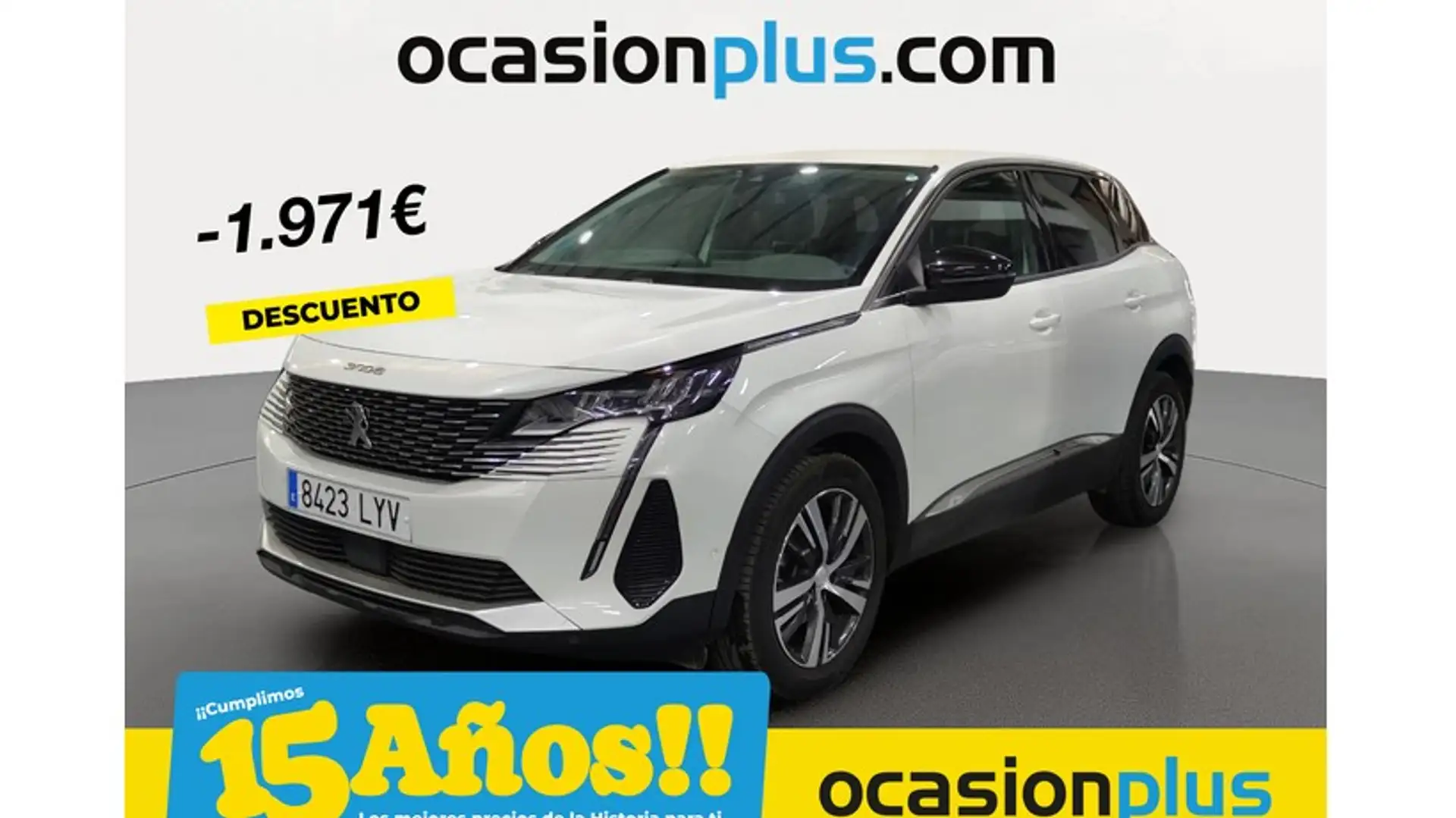 Peugeot 3008 1.6 BlueHDi Allure EAT6 120 Blanco - 1