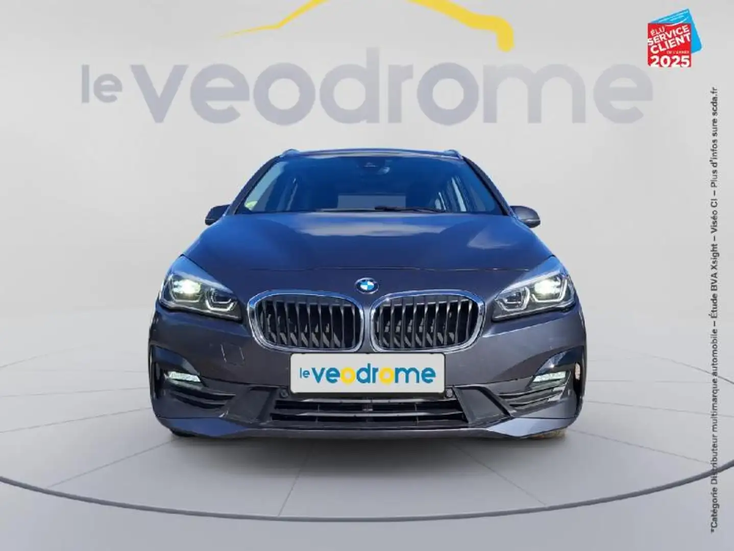 BMW 216 216dA 116ch  Lounge DKG7 GPS Camera Gris - 2
