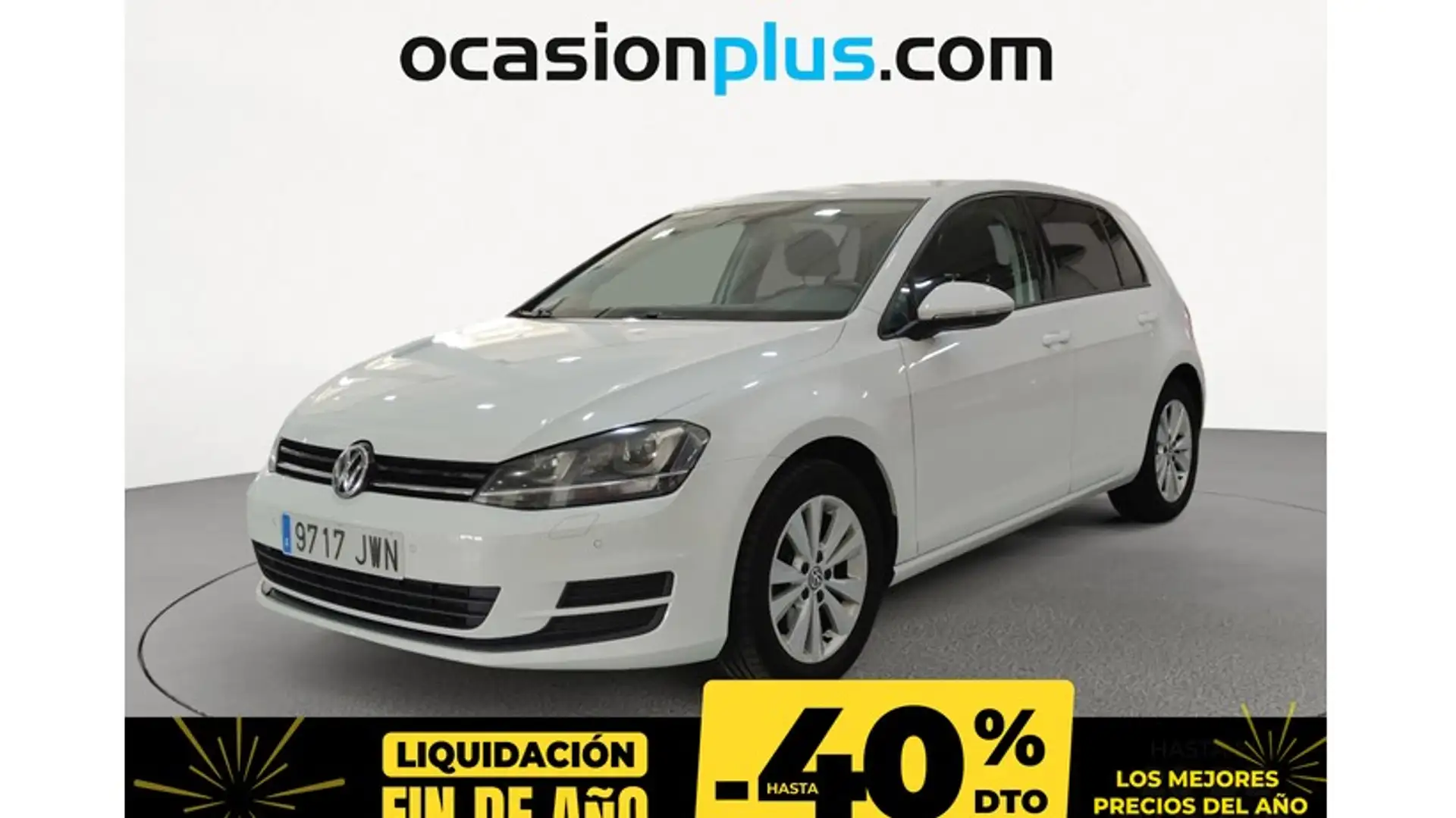 Volkswagen Golf 1.4 TSI BMT Advance DSG 125 Blanc - 1