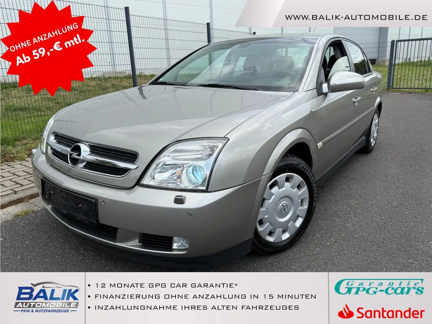 Opel Vectra 2.2 16V Elegance*XENON*SITZHEIZUNG*KLIMA* Серебристый - 1