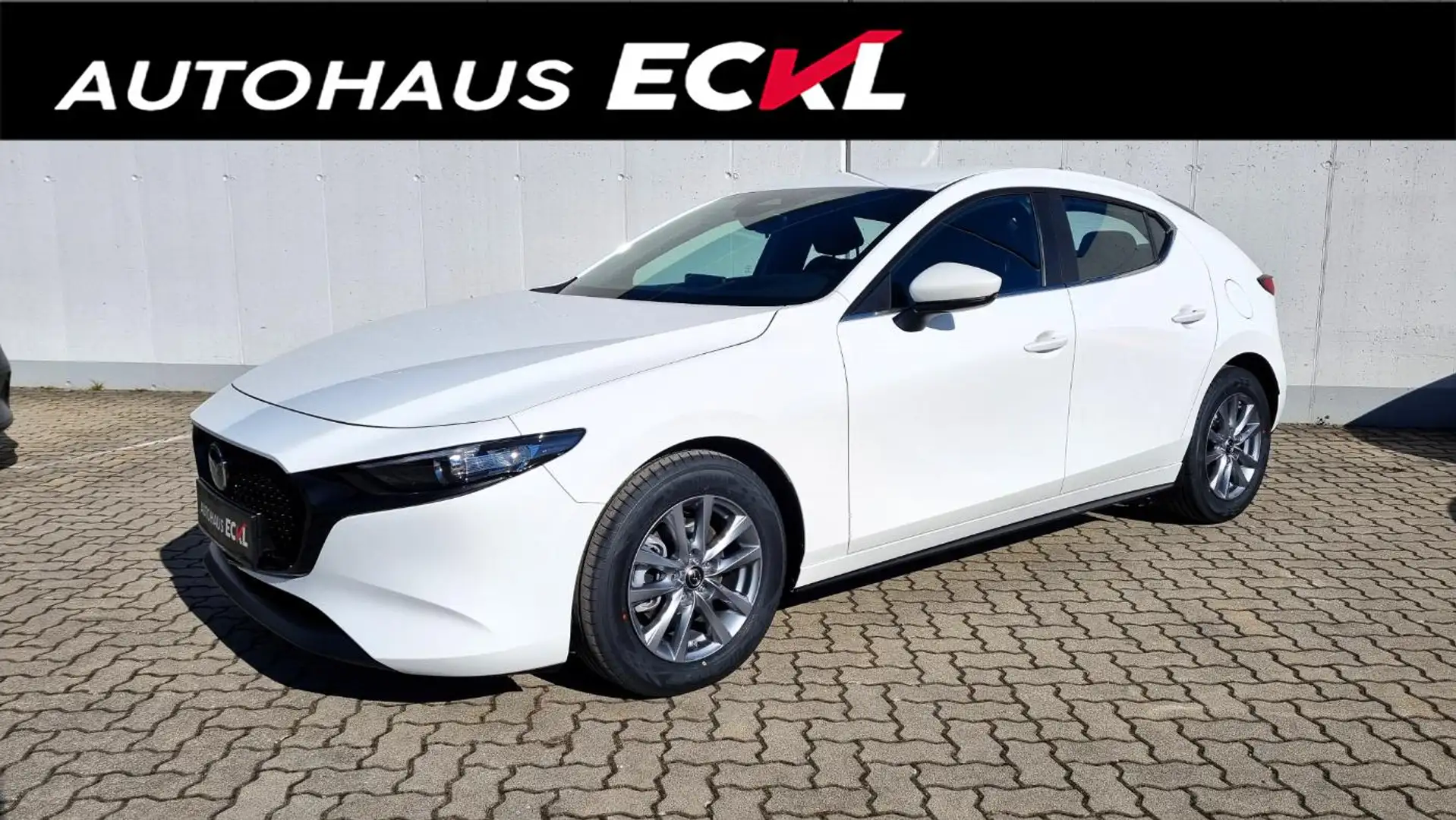 Mazda 3 G140PS 6MT PRIME - LINE Weiß - 1