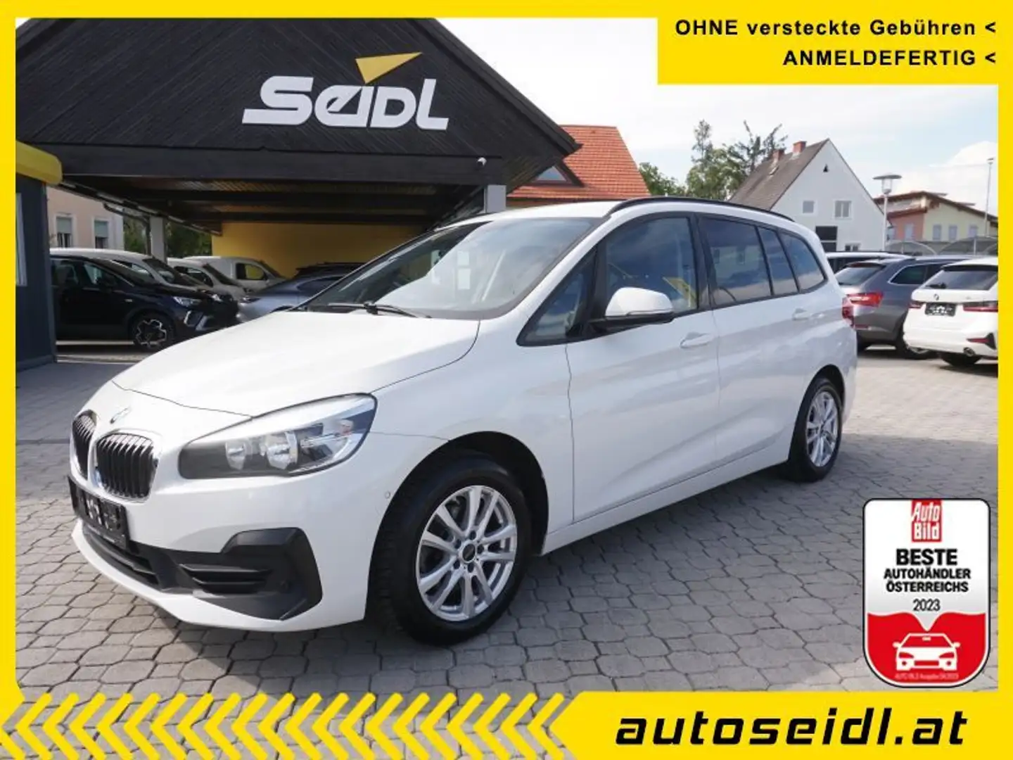 BMW 216 216d Gran Tourer *NAVI+KAMERA* Bílá - 1