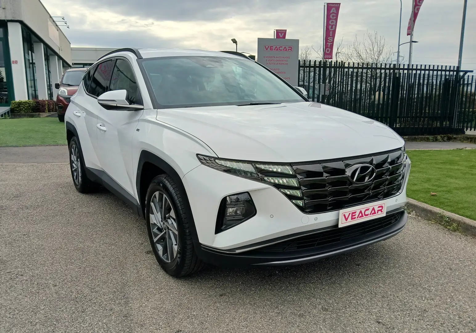 Hyundai TUCSON 1.6 t-gdi 48V Xline 2wd dct automatica Wit - 2