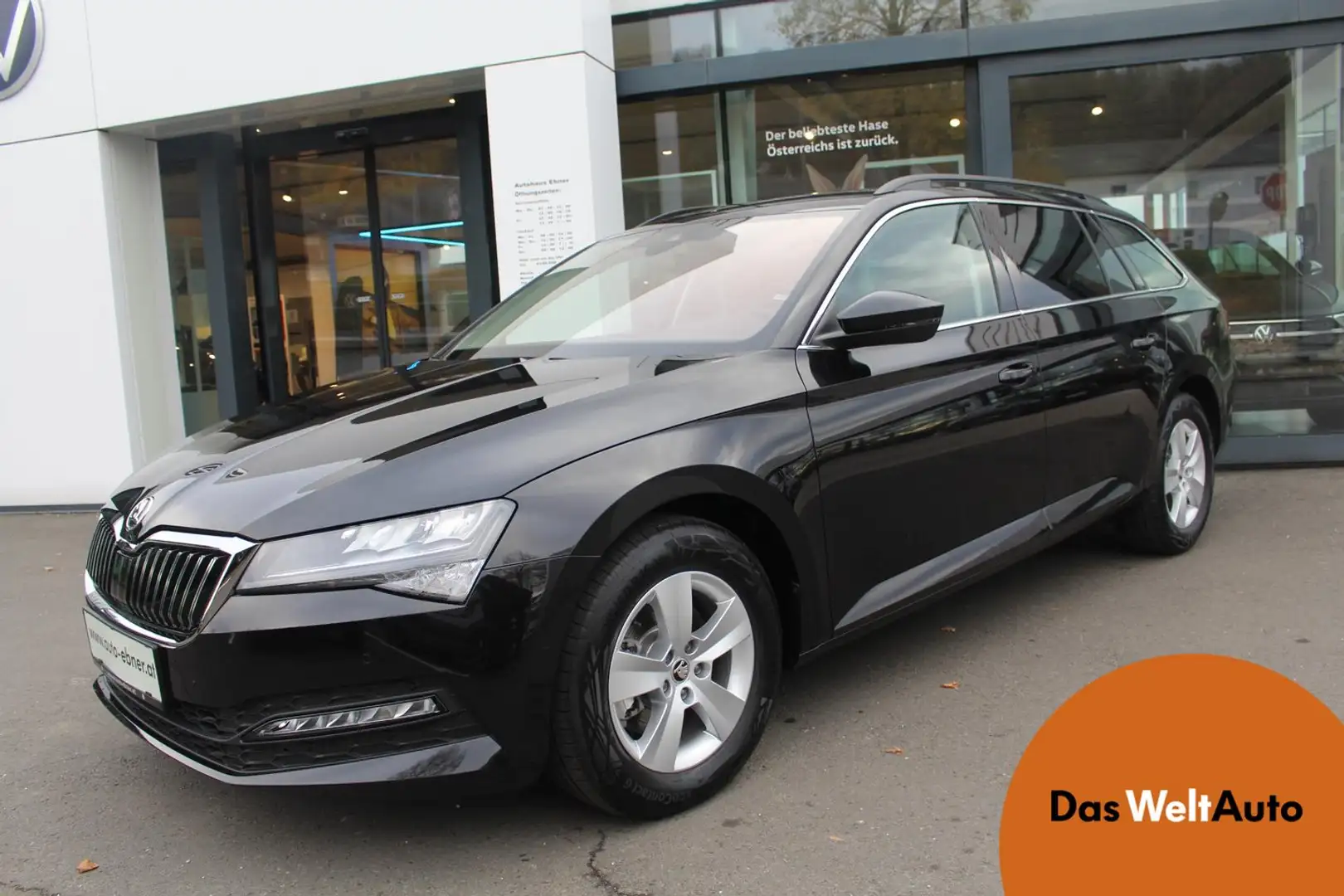 Skoda Superb Ambition TDI DSG Schwarz - 1