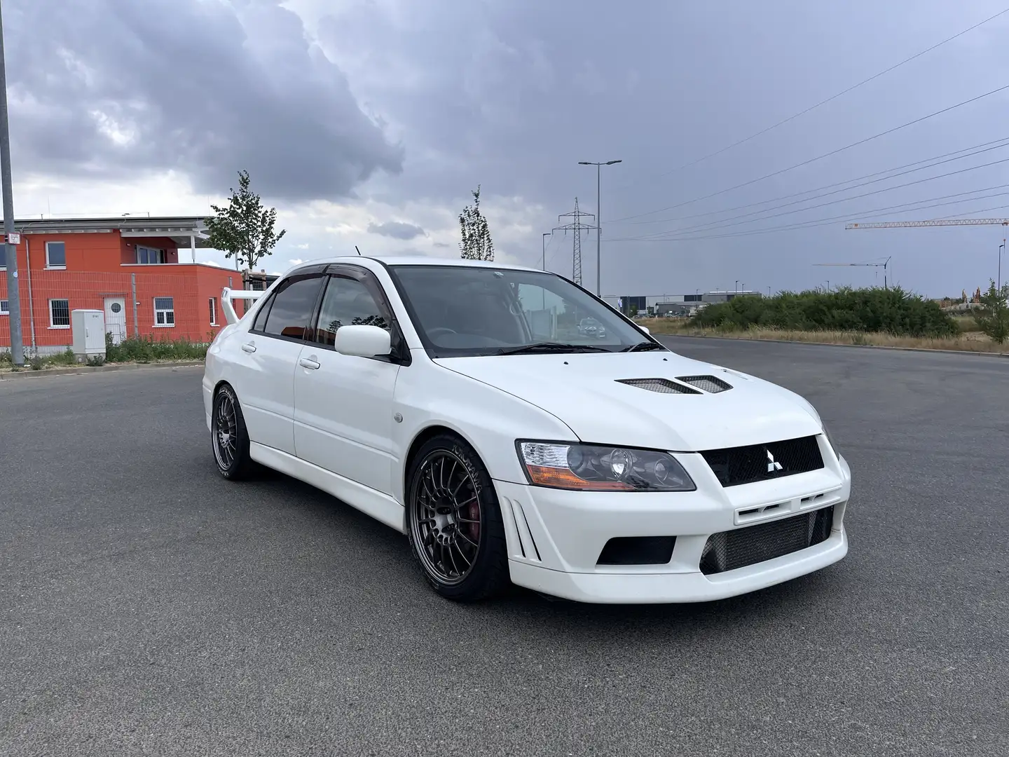 Mitsubishi Lancer Evo Evolution VII Evo 7 ORIGINAL Serienzustand RHD White - 1