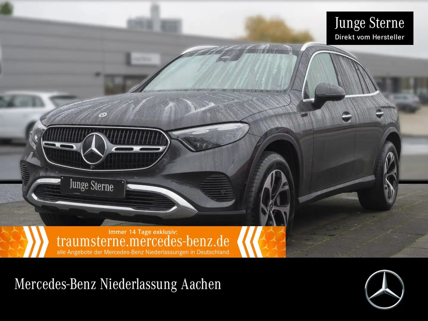 Mercedes-Benz GLC 300 e 4M AVANTG+360+AHK+BURMESTER+SITZKLIMA+9G Grau - 1