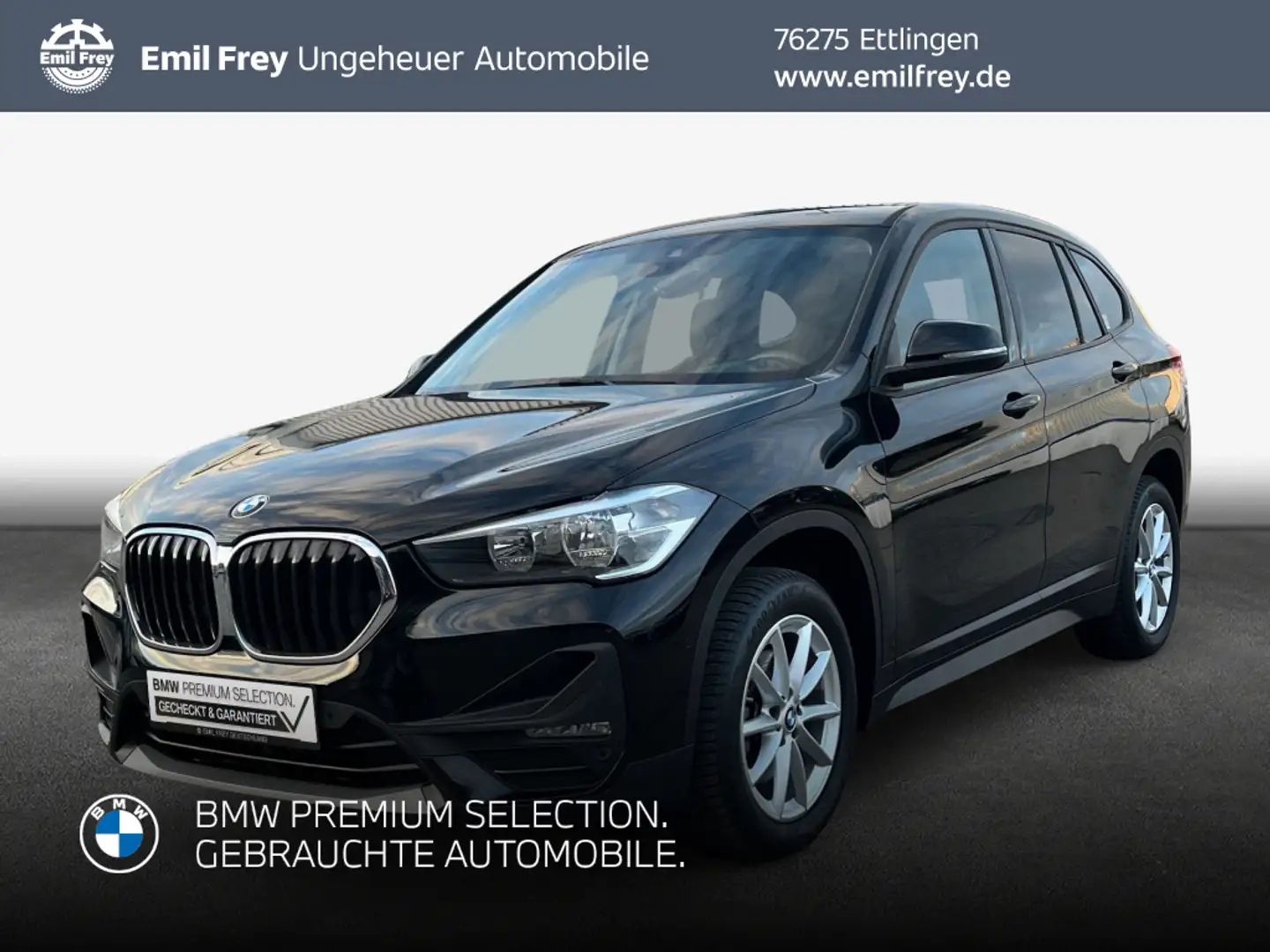 BMW X1 sDrive18i Aut. Advantage, SHZ, PDC Noir - 1