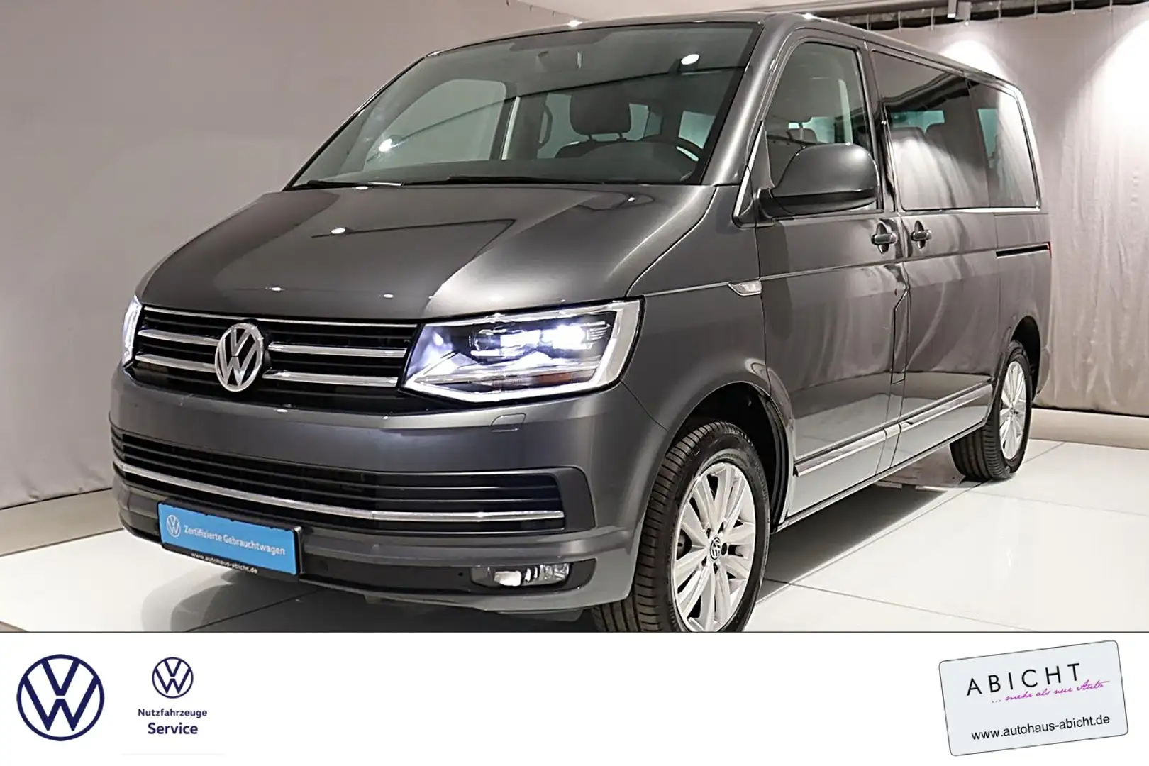 Volkswagen T6 Caravelle 2.0 TDI DSG Highline Leder Standh. Klima Navi Серый - 1