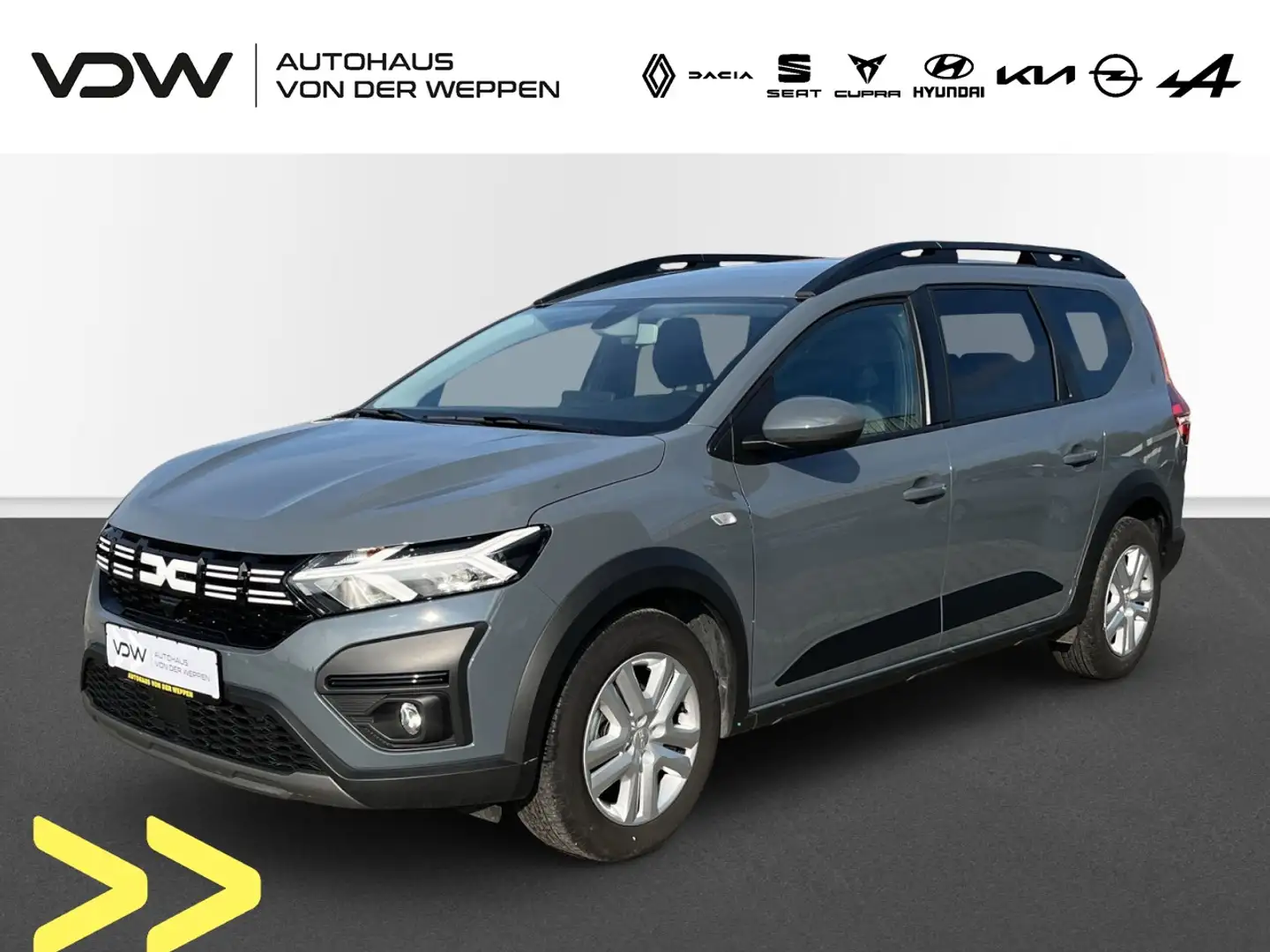 Dacia Jogger Expression TCe 110 7 Sitze Klima Einparkhilfe Grau - 1