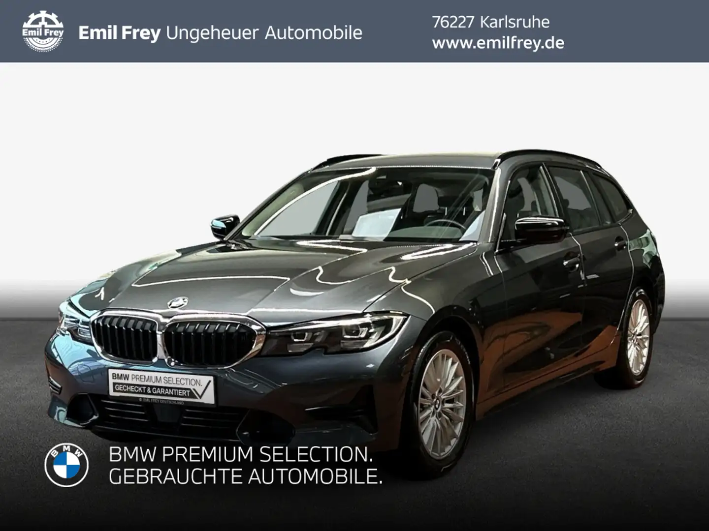 BMW 318 d Touring Aut. Sport Line Grau - 1