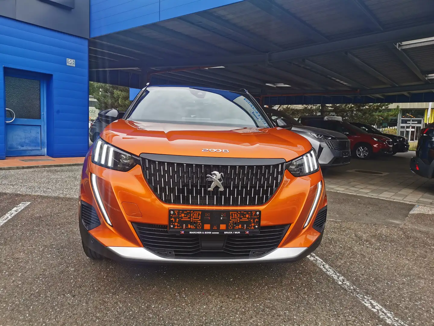 Peugeot 2008 2008 PureTech 130 GT EAT8 Orange - 2