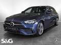 Mercedes-Benz C 180 T AMG PANO+TOTWINKEL+DISTRONIC+MEMORY+19" Blau - thumbnail 1