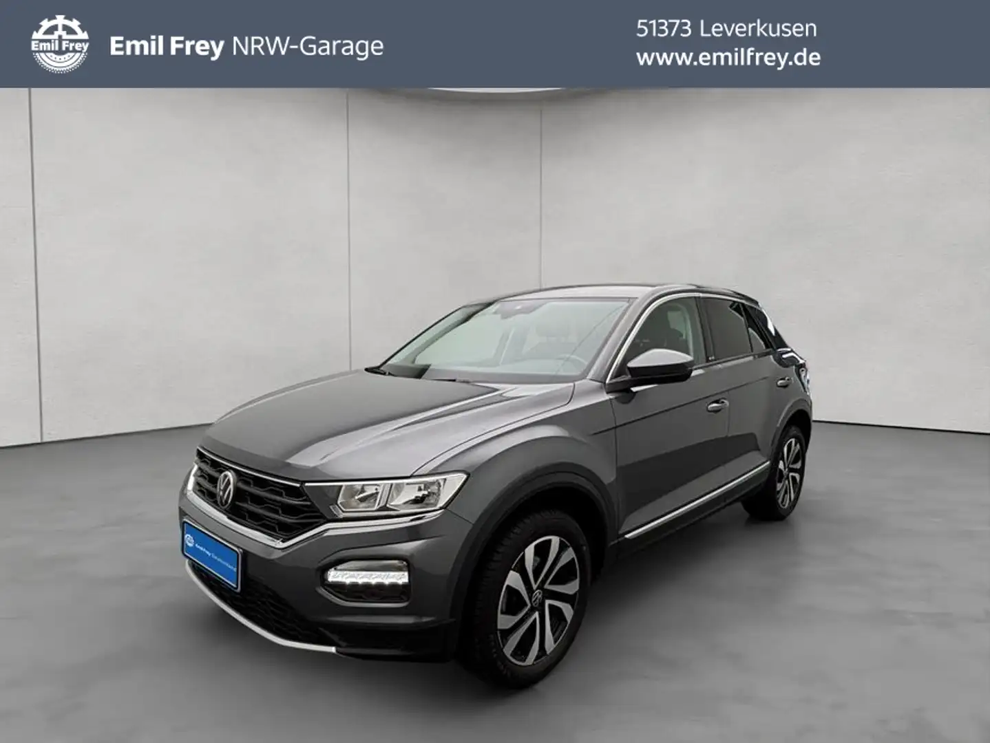 Volkswagen T-Roc 1.5 TSI DSG ACTIVE STANDHZG+NAVI+PDC+AHK Grau - 1
