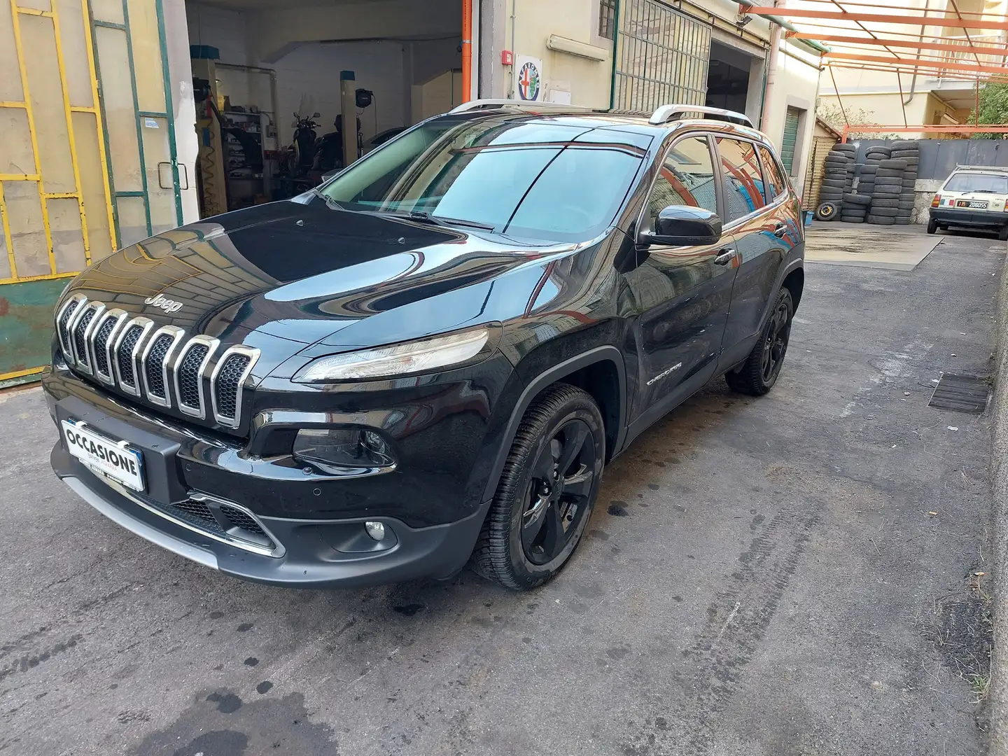 Jeep Cherokee Cherokee 2.2 mjt II Limited 4wd active drive Nero - 1
