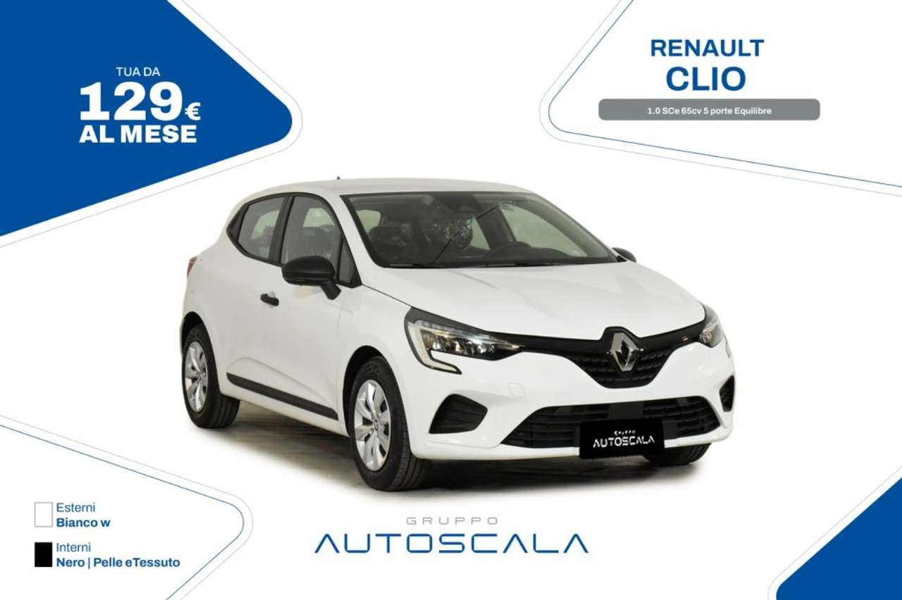 Renault Clio 1.0 SCe 65cv 5 porte Equilibre