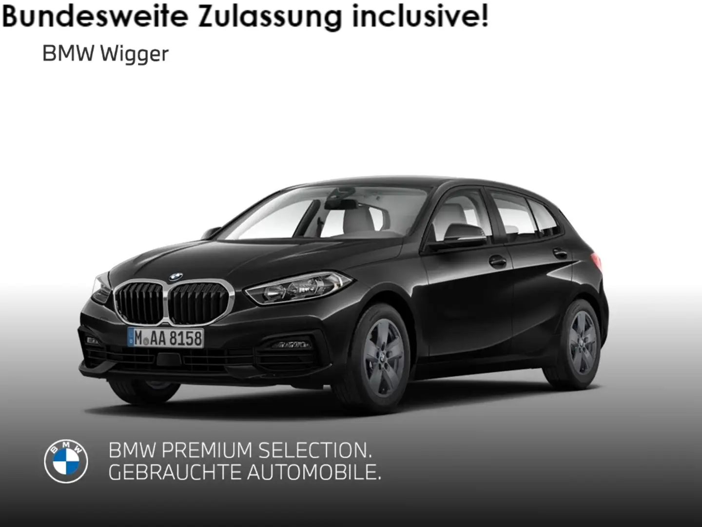 BMW 116 d Advantage/LED/PDCv+h/MFL/Klimaautomatik Black - 1