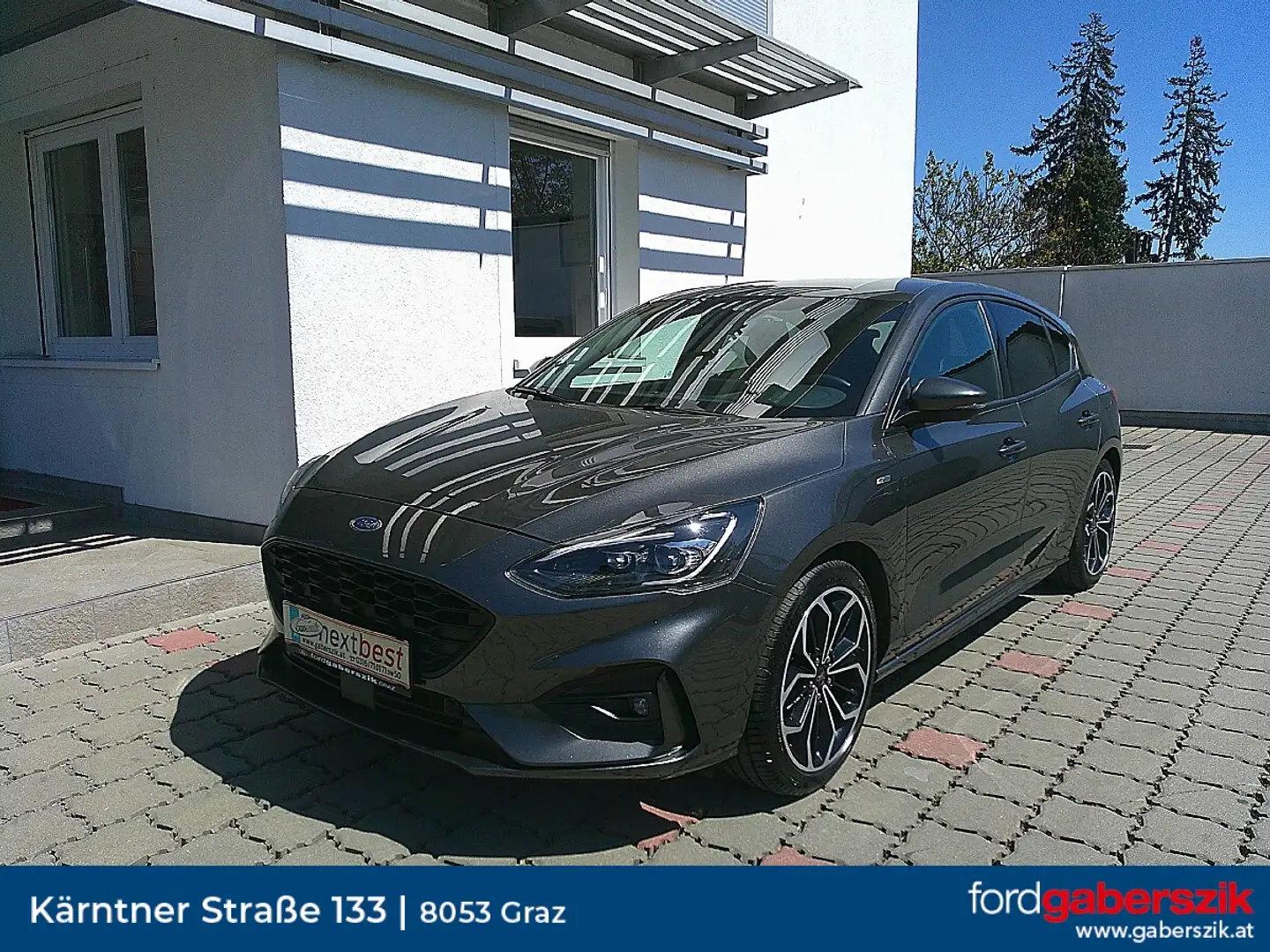 Ford Focus 1,0 EcoBoost Hybrid ST-Line Grau - 1